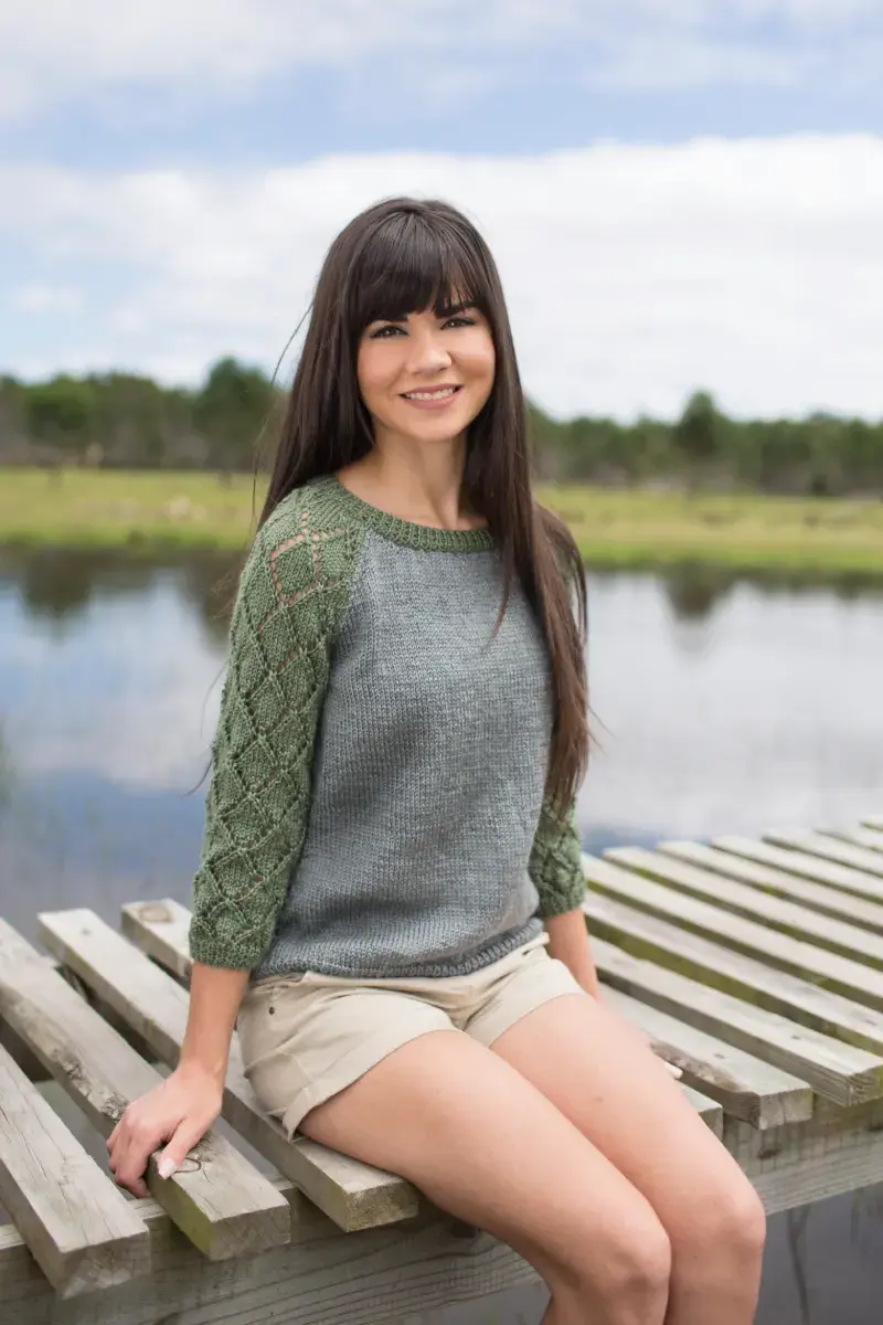 Lace Knit Pullover