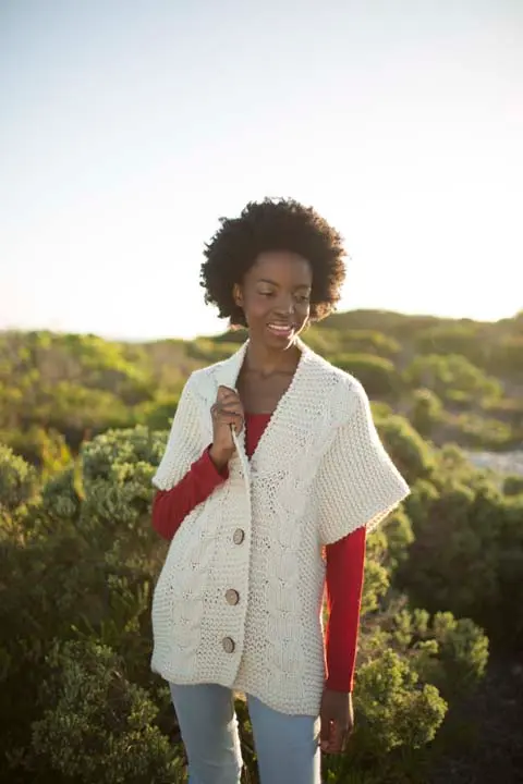 Sleeveless Cardigan