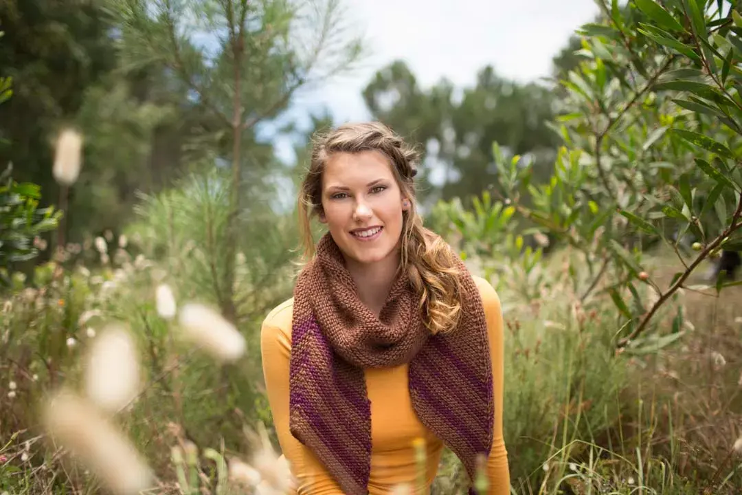 Chevron scarf